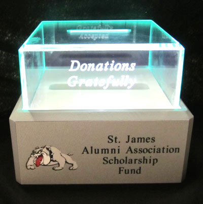 Museum Quality Donation Boxes, Custom Acrylic Boxes, Fund Raiser and ...